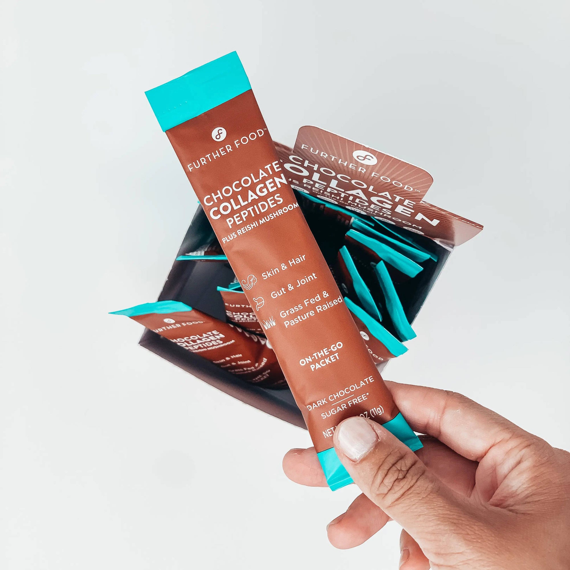 Chocolate Collagen Sampler Pack (5 Stick Packets)