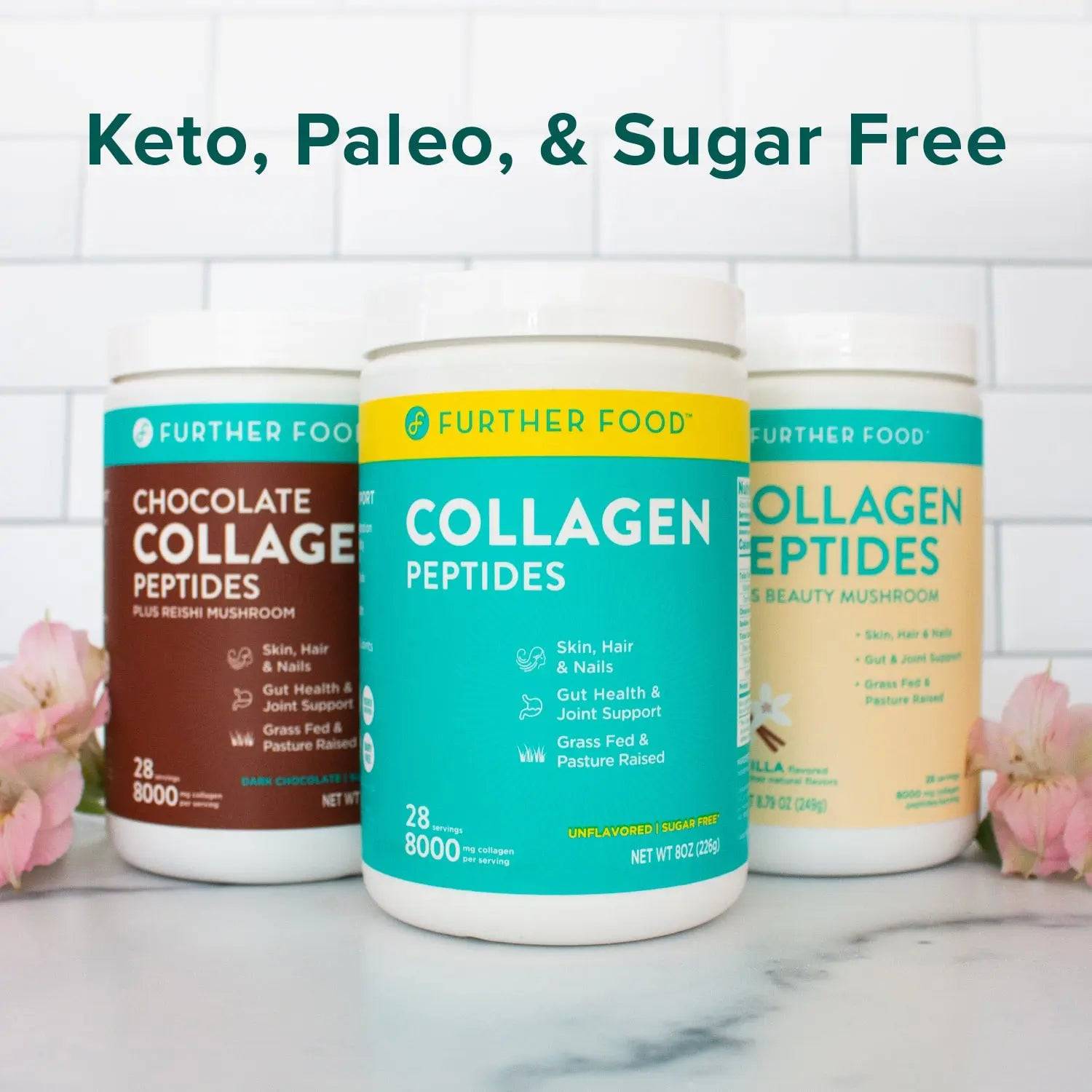 Collagen Peptides are Keto, Paleo, Sugar-Free