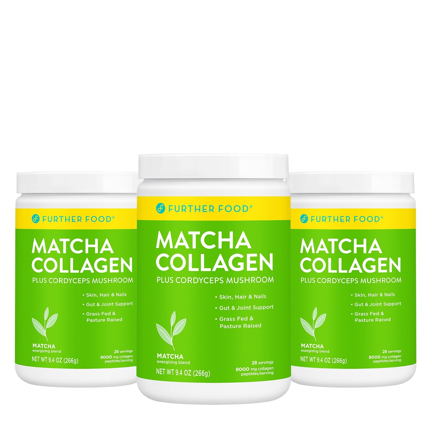 Further Food Matcha Collagen 3-Pack