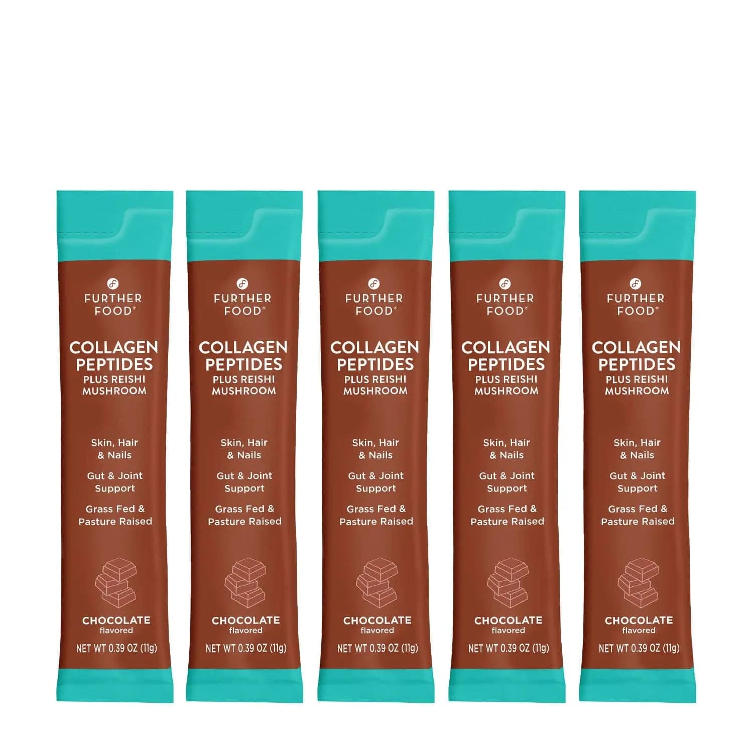 Further Food Chocolate Collagen Sampler Pack - 5 stick packets