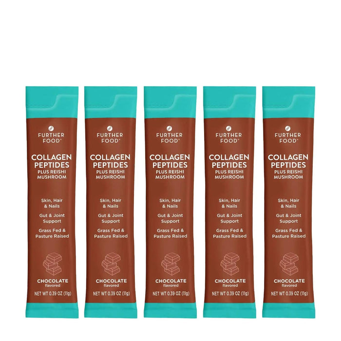 Further Food Chocolate Collagen Sampler Pack - 5 stick packets