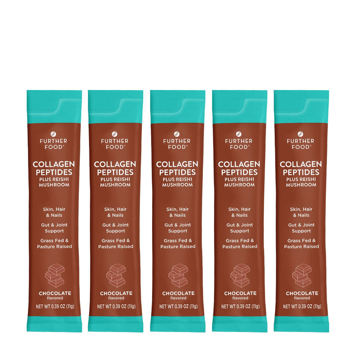 Further Food Chocolate Collagen Sampler Pack - 5 stick packets