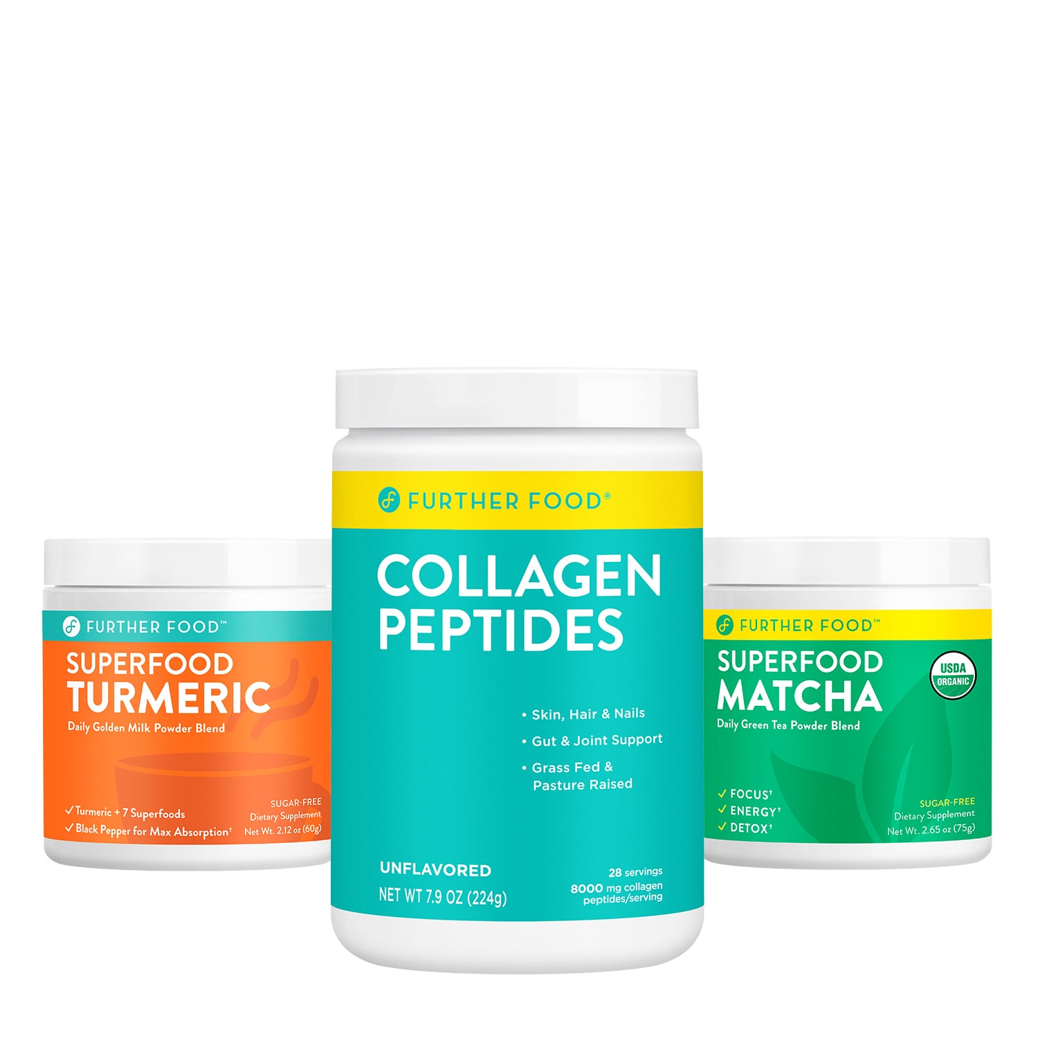 Further Food Best Seller Bundle of Collagen and Superfoods