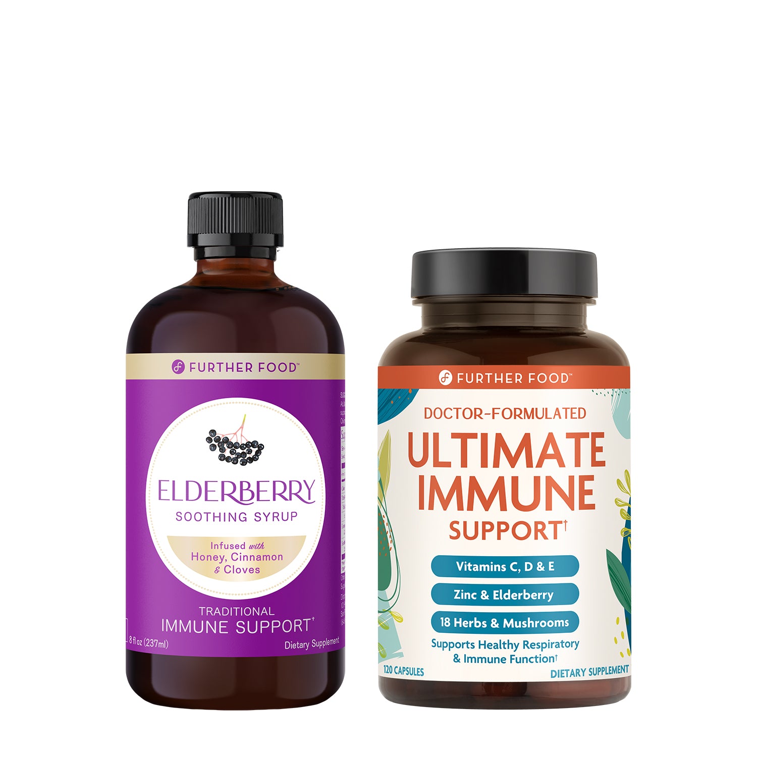 Immunity Supplement Bundle - Elderberry and Ultimate Immune Support