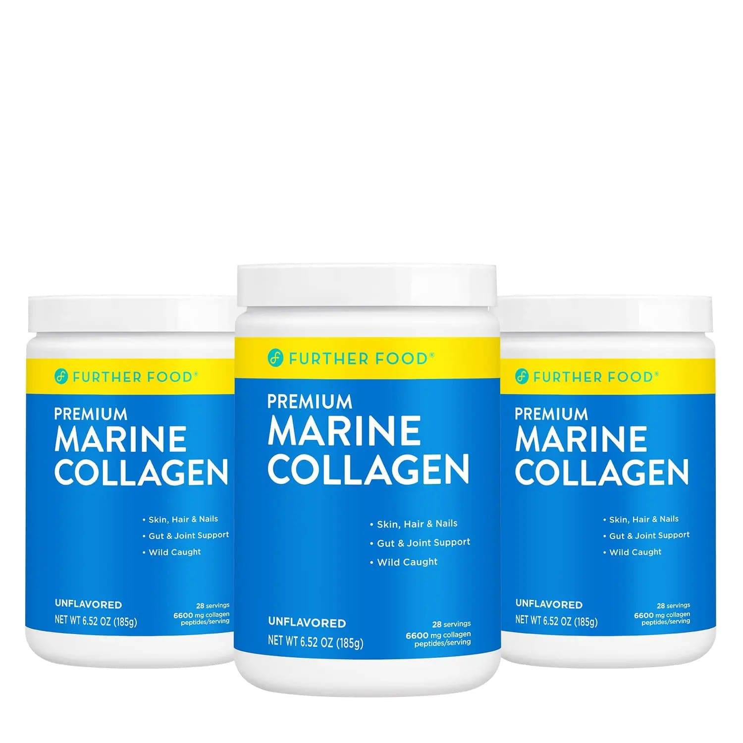 Further Food Premium Marine Collagen Peptides 3-Pack