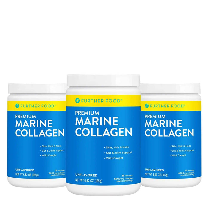 Further Food Premium Marine Collagen Peptides 3-Pack